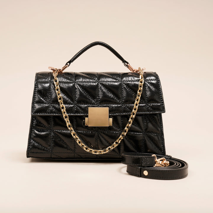 CAROL SATCHEL BLACK