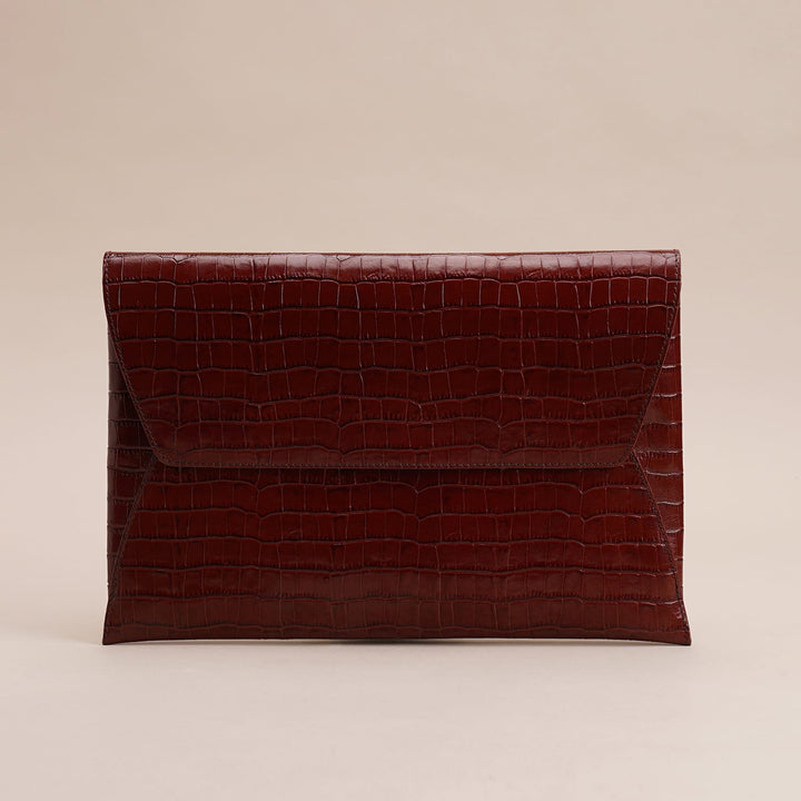 AMBER LAPTOP SLEEVE COGNAC