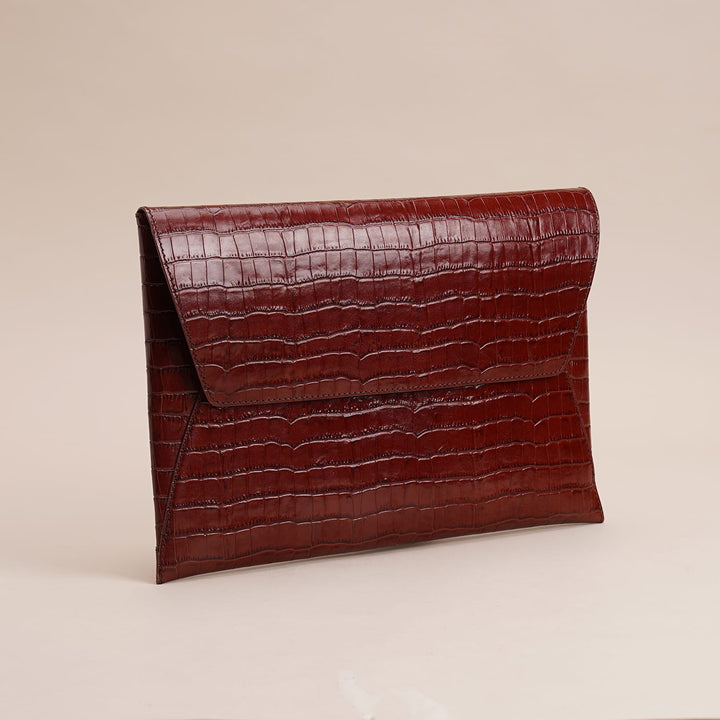 AMBER LAPTOP SLEEVE COGNAC