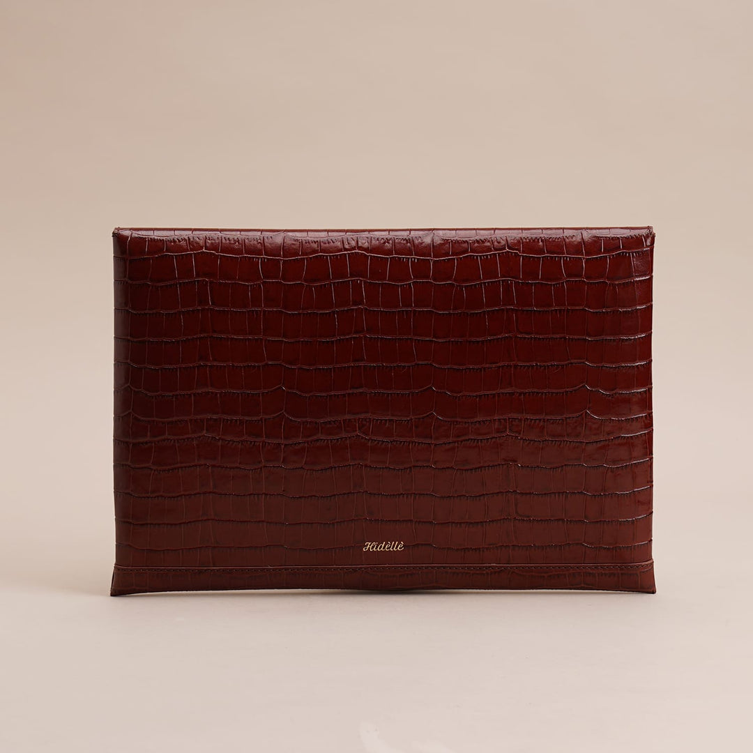 AMBER LAPTOP SLEEVE COGNAC