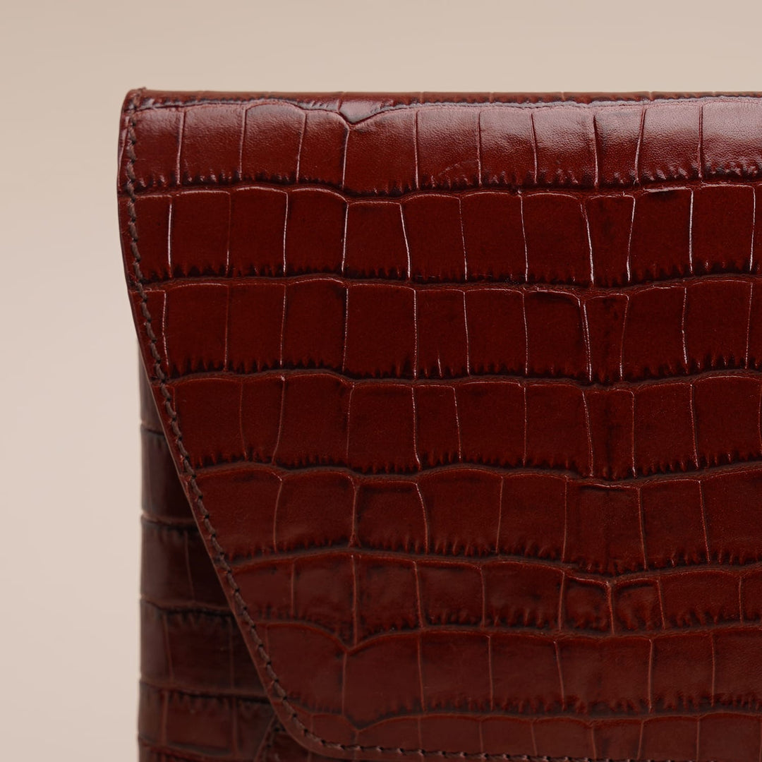 AMBER LAPTOP SLEEVE COGNAC