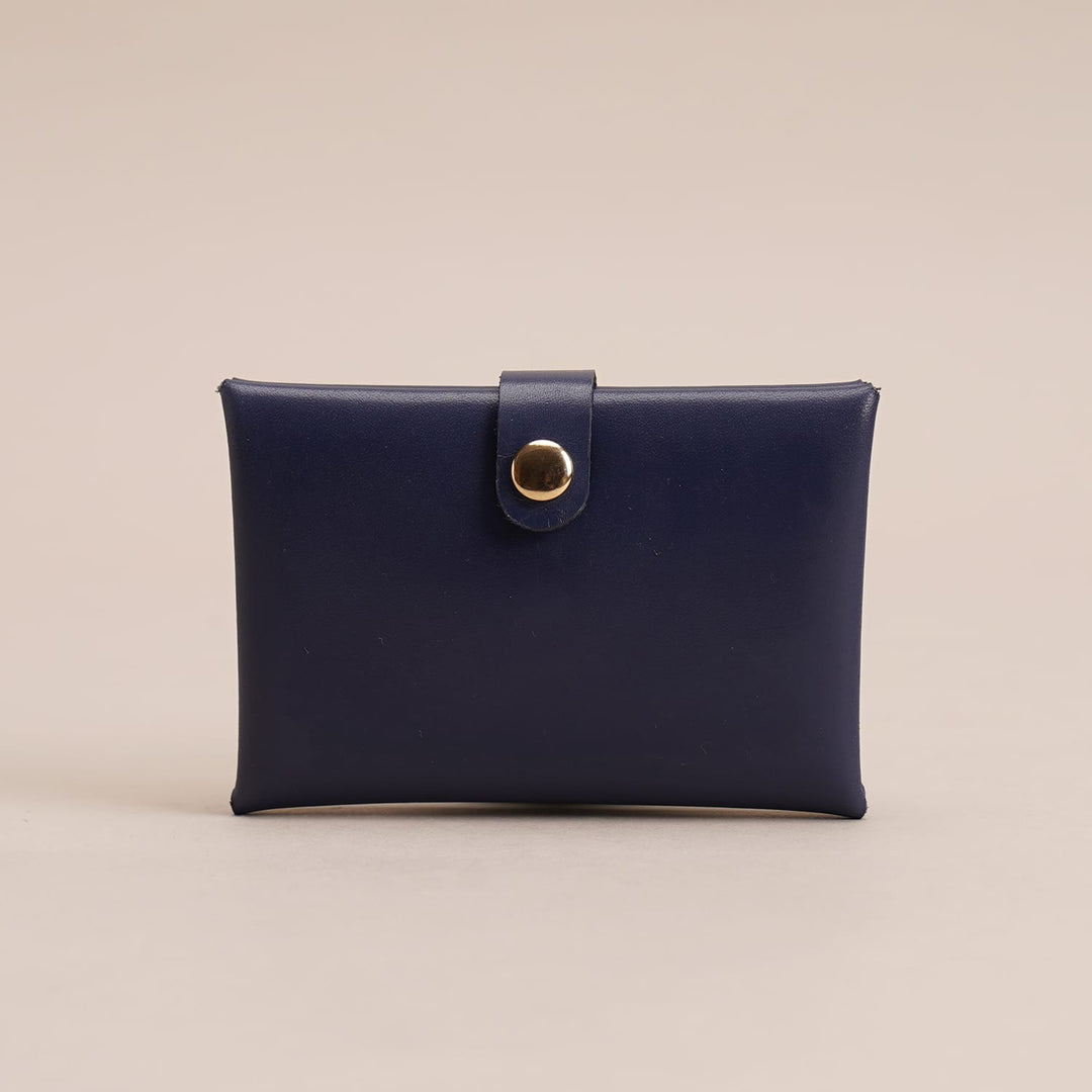 AMY MINI CARD HOLDER BLUE