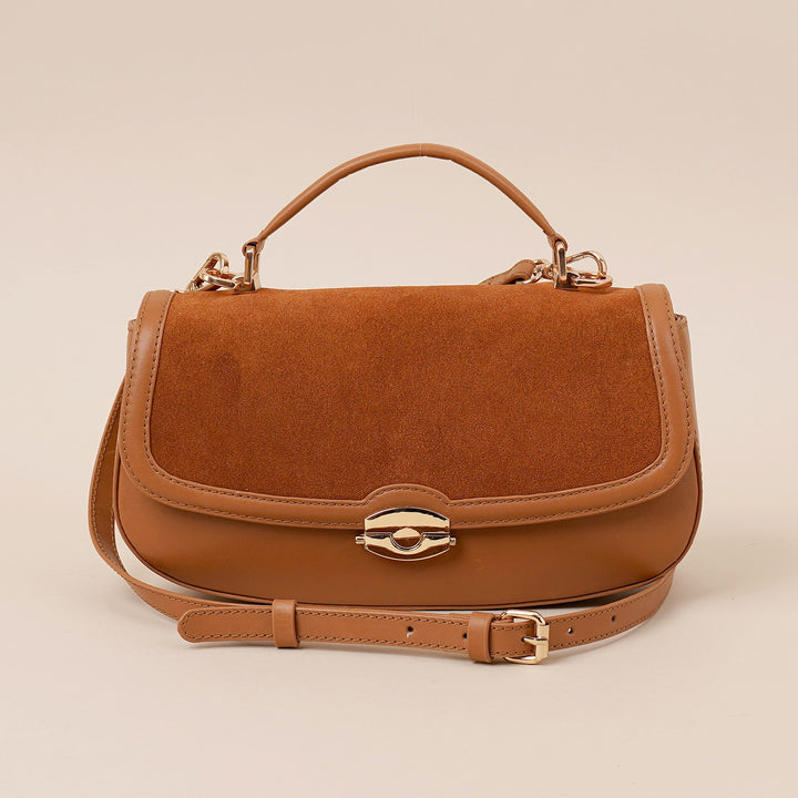 ANETTE SHOULDER BAG TAN